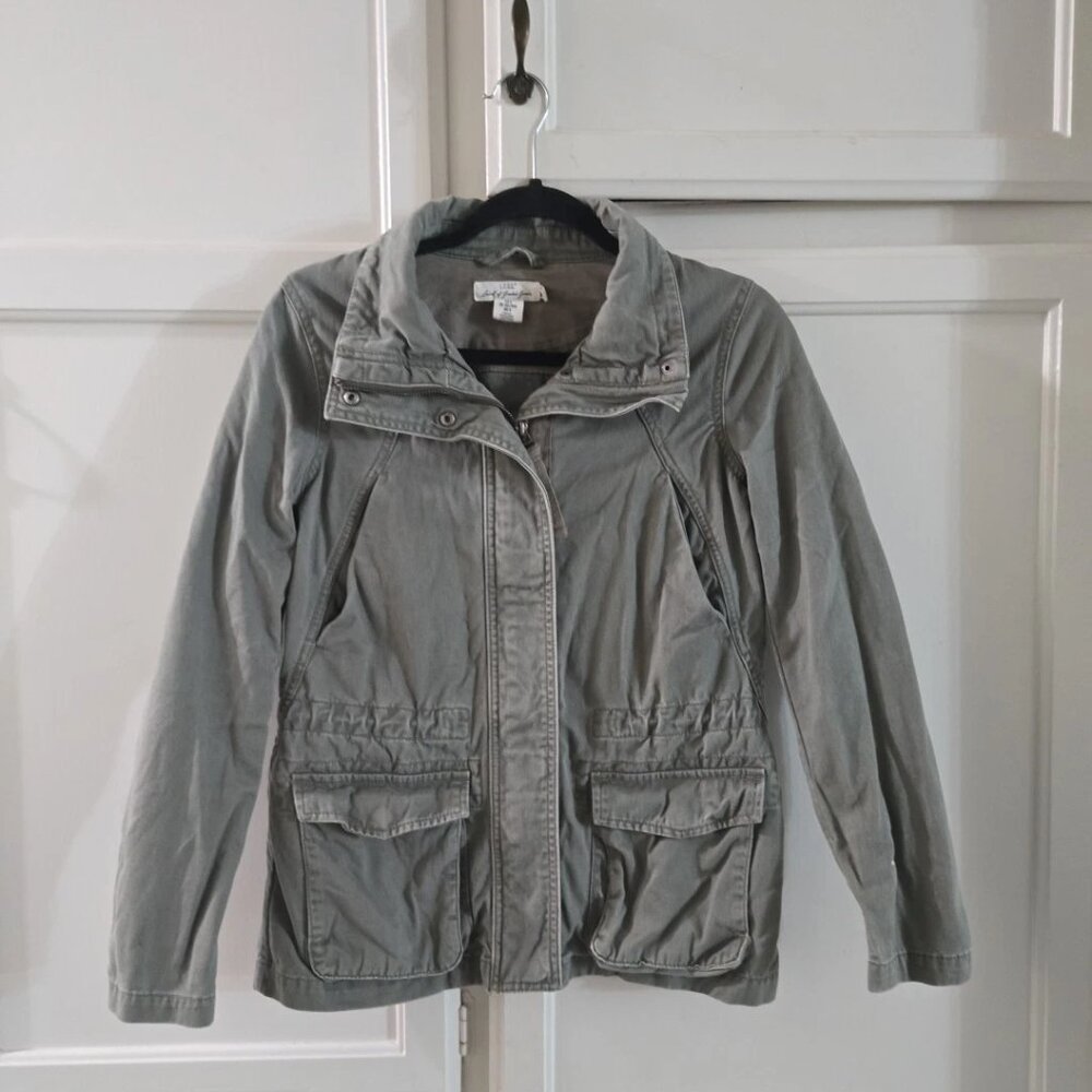 H&M CARGO UTILITY JACKET Women's  Army Green size 6